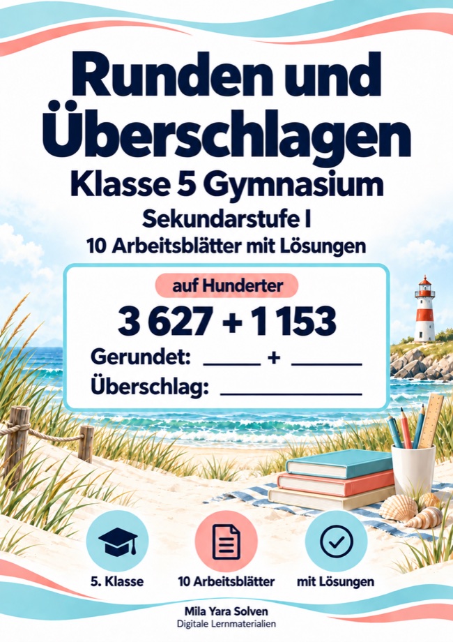 Cover: Runden und Überschlagen Klasse 5 Gymnasium