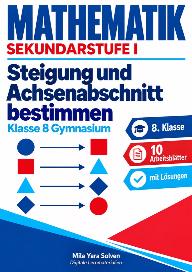Cover: Steigung und Achsenabschnitt bestimmen