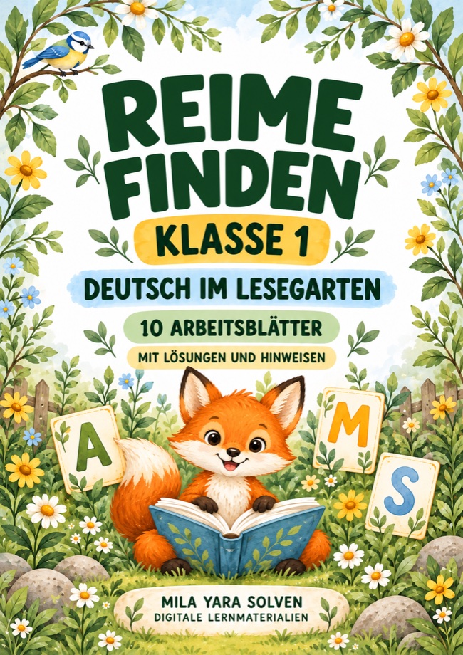 Cover: Reime finden Klasse 1 - Lesegarten