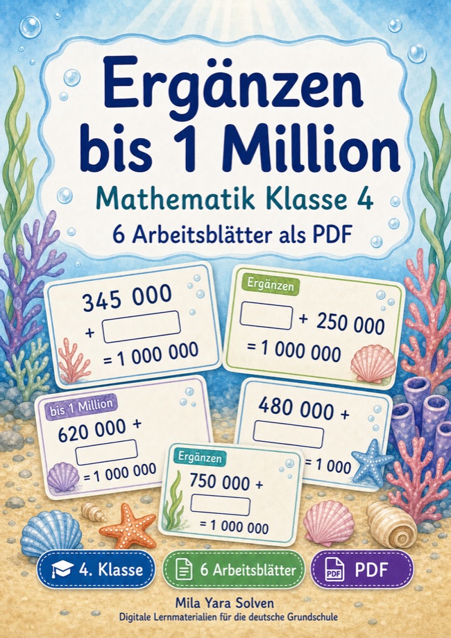 Cover: Ergänzen bis 1 Million
