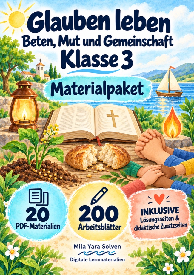 Cover: Glauben leben – Beten, Mut und Gemeinschaft