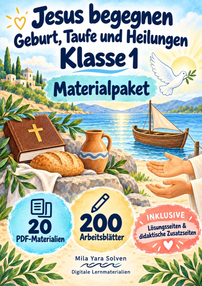 Cover: Jesus begegnen – Geburt, Taufe und Heilungen