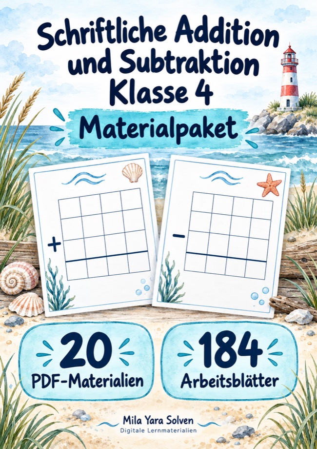 Cover: Schriftliche Addition und Subtraktion