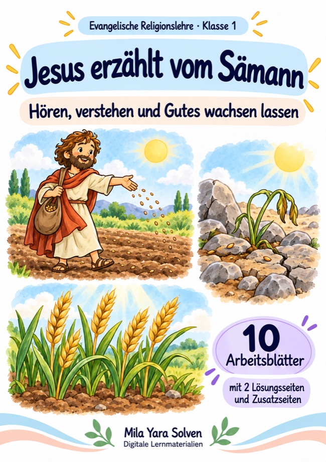 Cover: Jesus erzählt vom Sämann