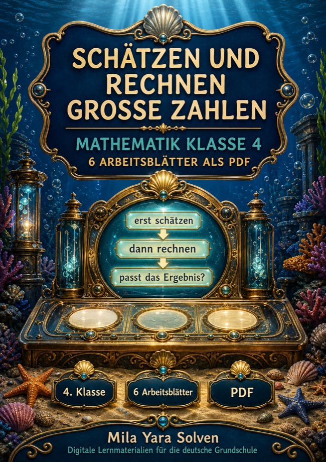 Cover: Schätzen und Rechnen große Zahlen