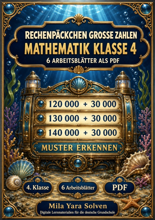 Cover: Rechenpäckchen große Zahlen