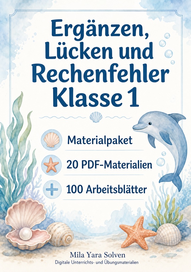 Cover: Ergänzen, Lücken und Rechenfehler