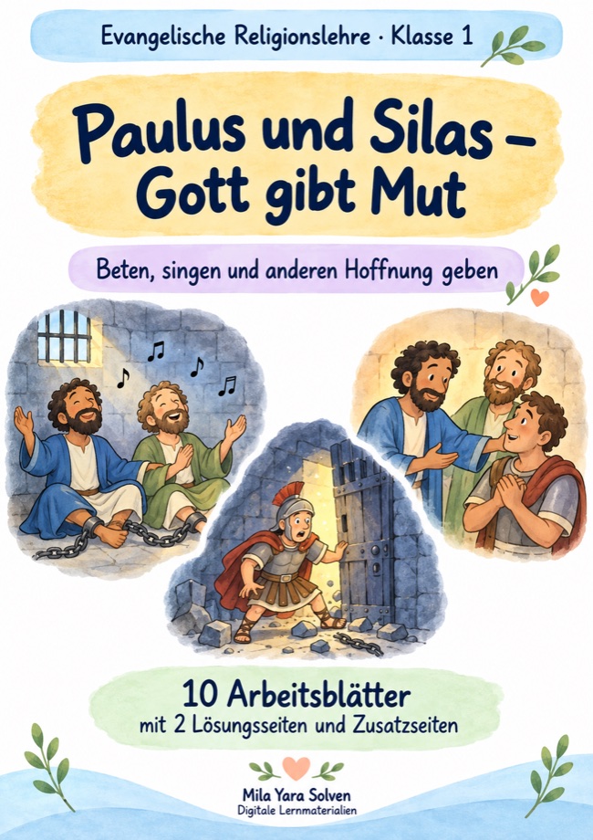Cover: Paulus und Silas – Gott gibt Mut