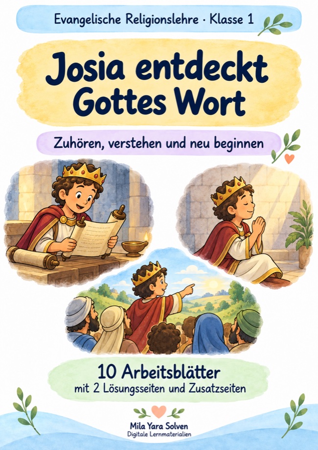 Cover: Josia entdeckt Gottes Wort