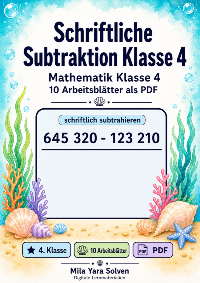 Cover: Schriftliche Subtraktion
