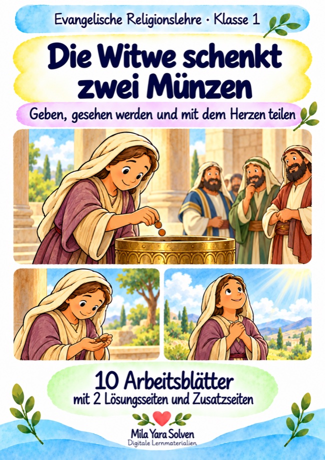 Cover: Die Witwe schenkt zwei Münzen