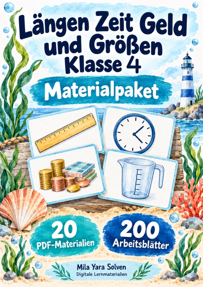 Cover: Längen Zeit Geld und Größen