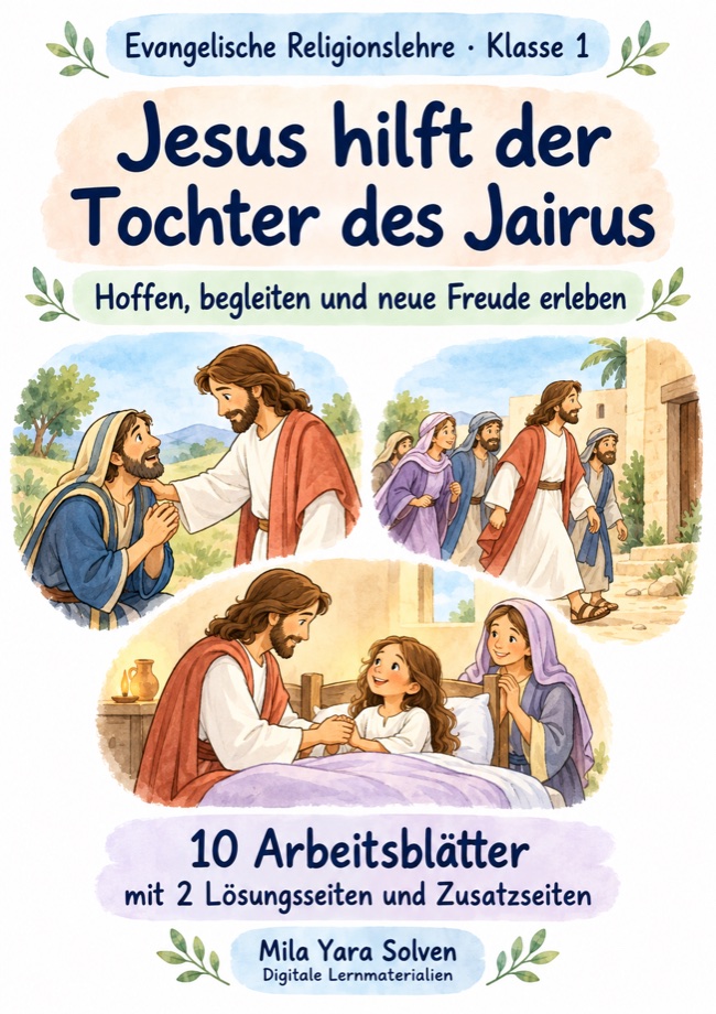 Cover: Jesus hilft der Tochter des Jairus