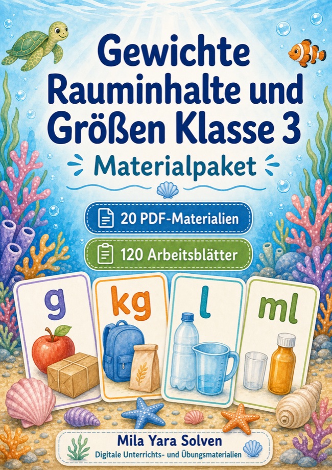 Cover: Gewichte Rauminhalte und Größen