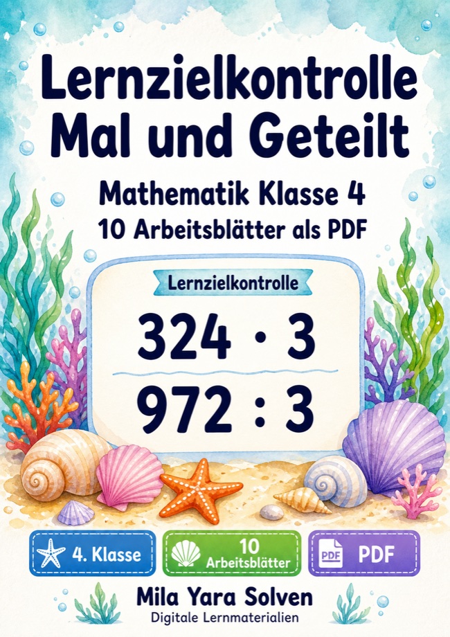 Cover: Lernzielkontrolle Mal und Geteilt