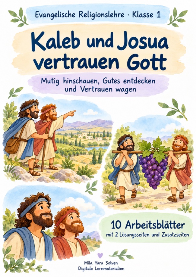 Cover: Kaleb und Josua vertrauen Gott