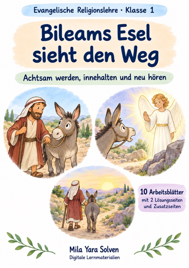 Cover: Bileams Esel sieht den Weg