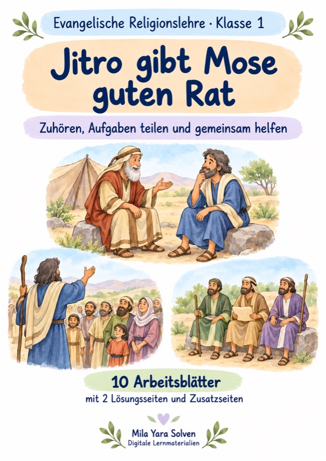 Cover: Jitro gibt Mose guten Rat