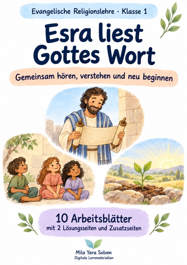 Cover: Esra liest Gottes Wort