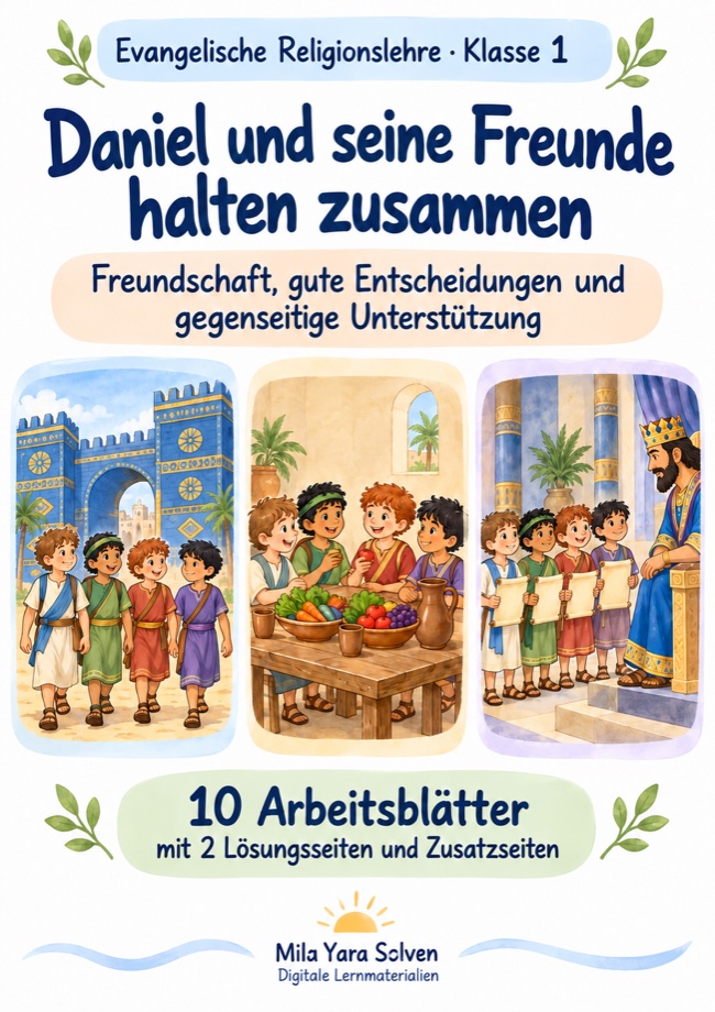Cover: Daniel und seine Freunde halten zusammen