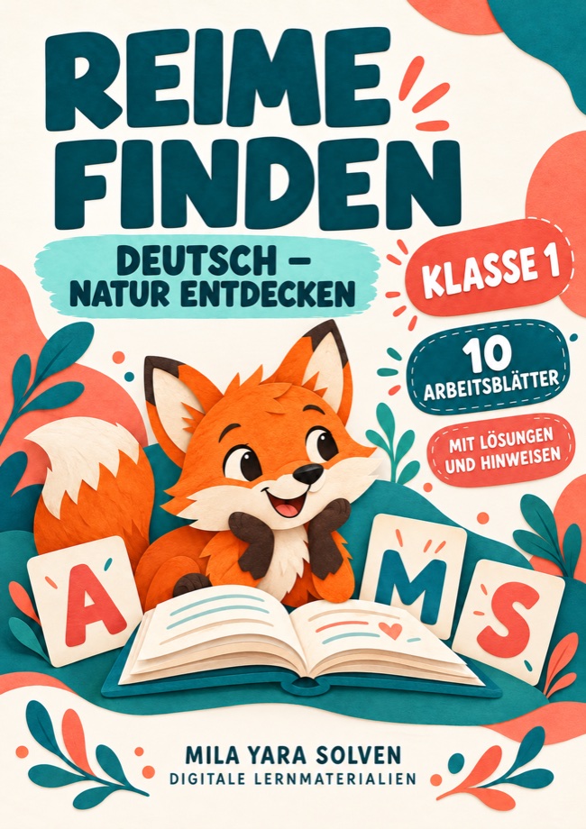 Cover: Reime finden Klasse 1 - Natur entdecken