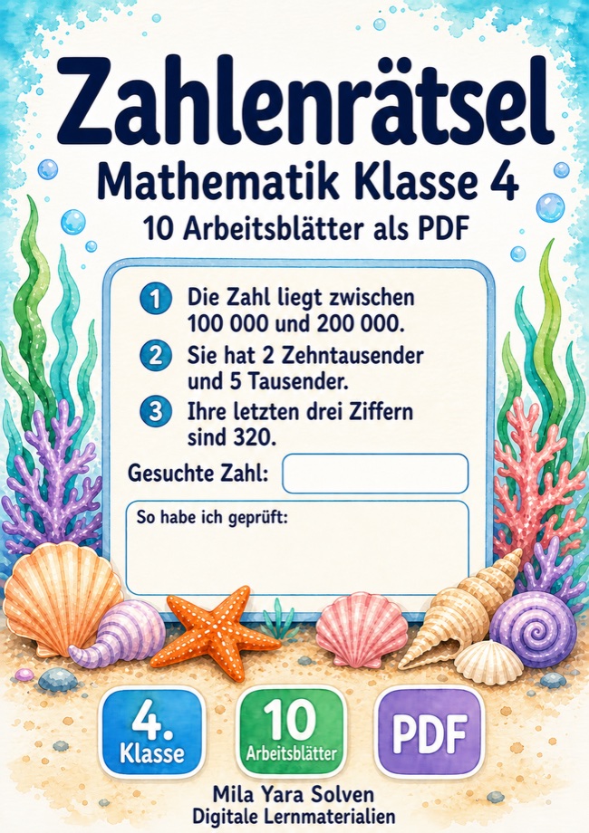 Cover: Zahlenrätsel