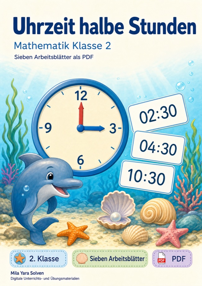 Cover: Uhrzeit halbe Stunden