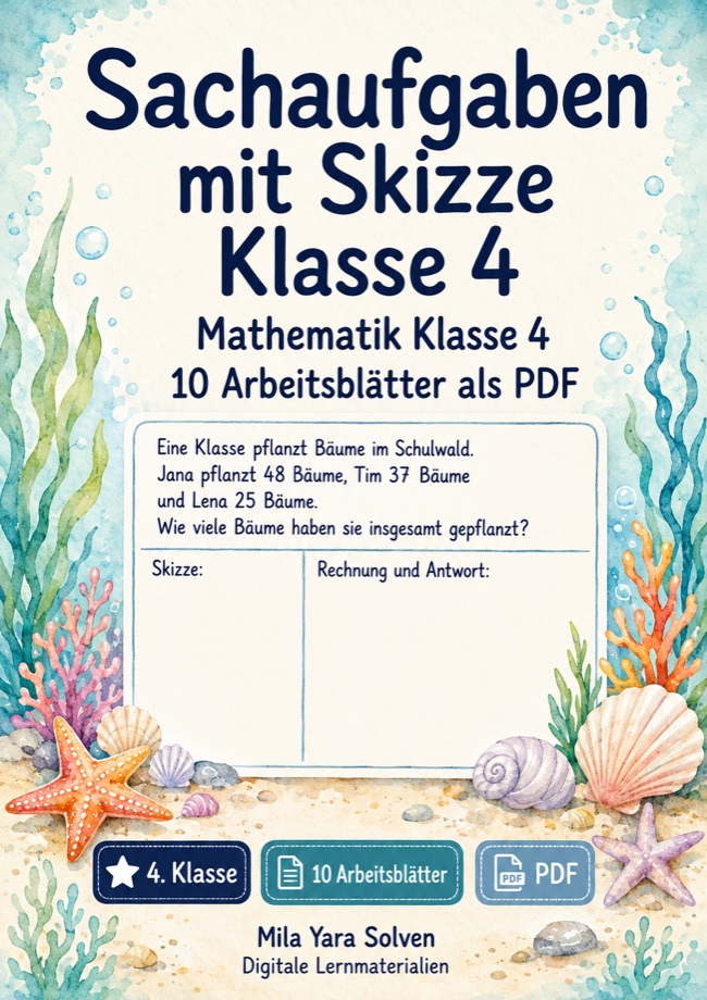 Cover: Sachaufgaben mit Skizze