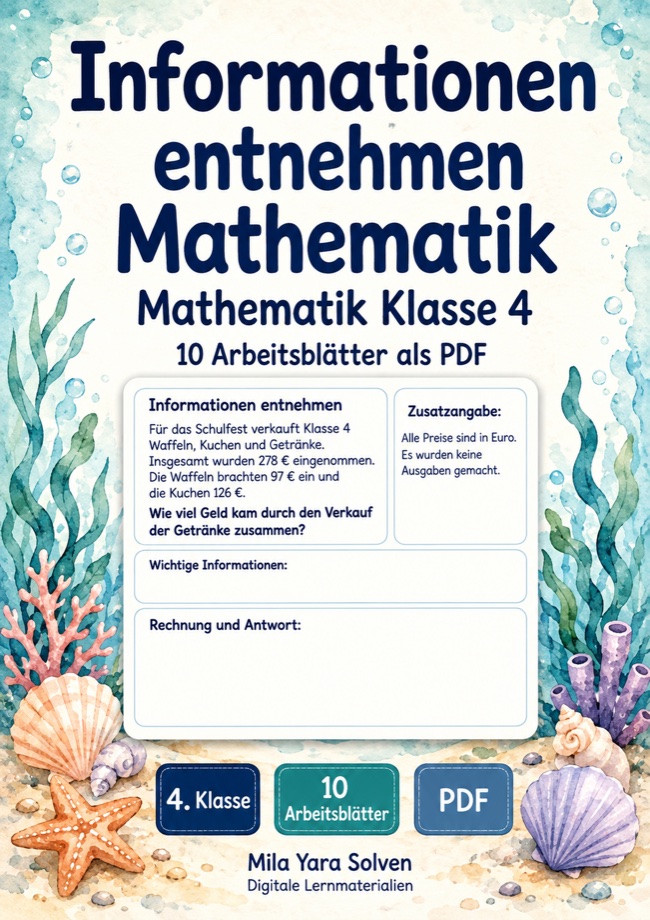 Cover: Informationen entnehmen Mathematik