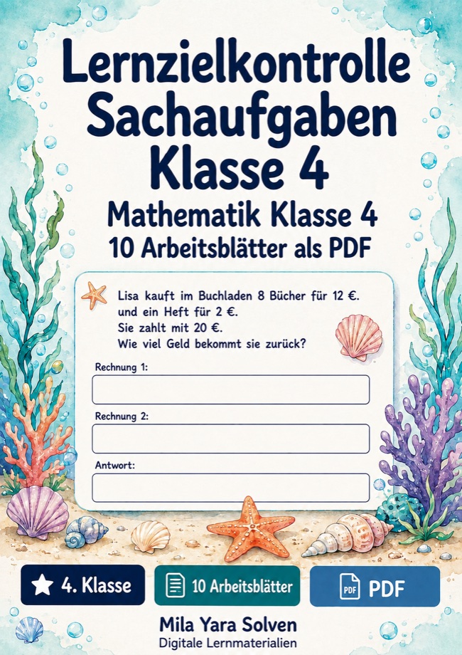 Cover: Lernzielkontrolle Sachaufgaben