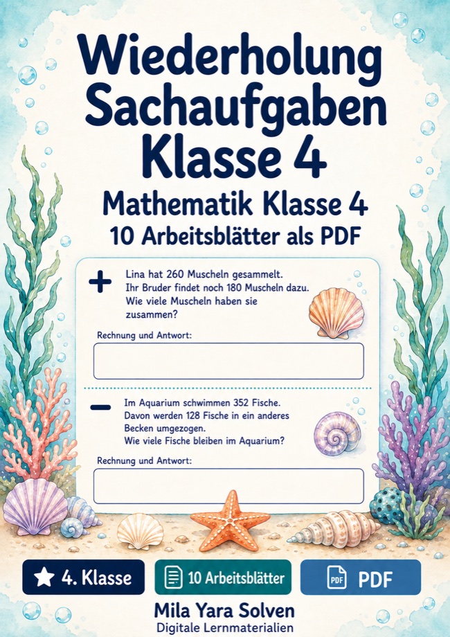 Cover: Wiederholung Sachaufgaben