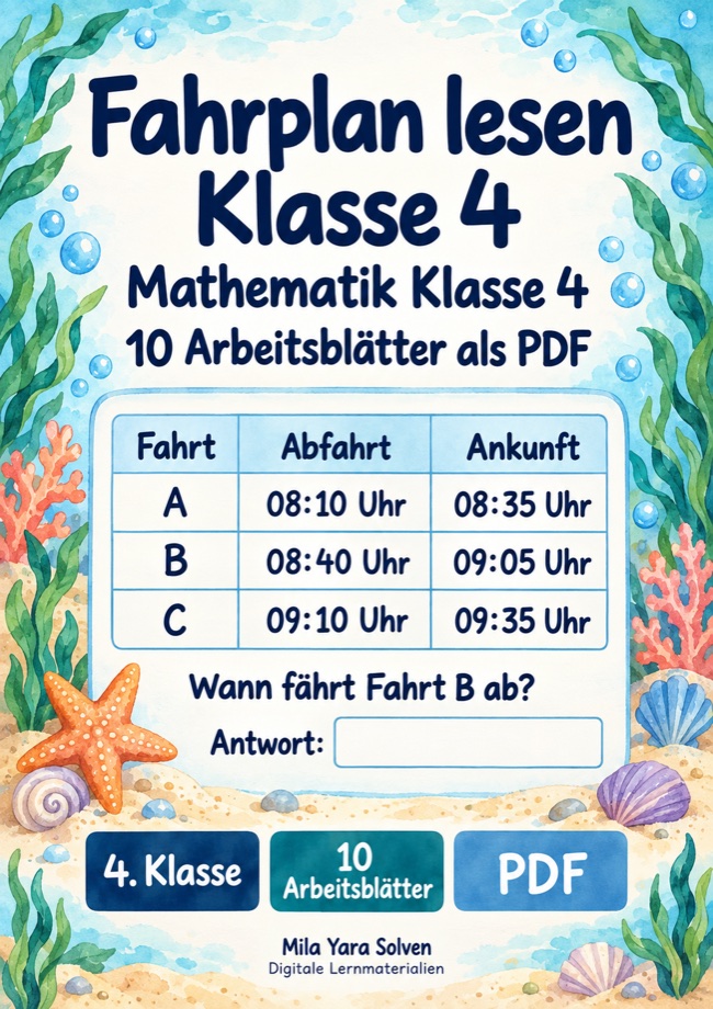 Cover: Fahrplan lesen