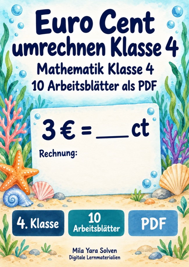 Cover: Euro Cent umrechnen