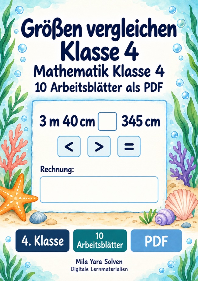 Cover: Größen vergleichen