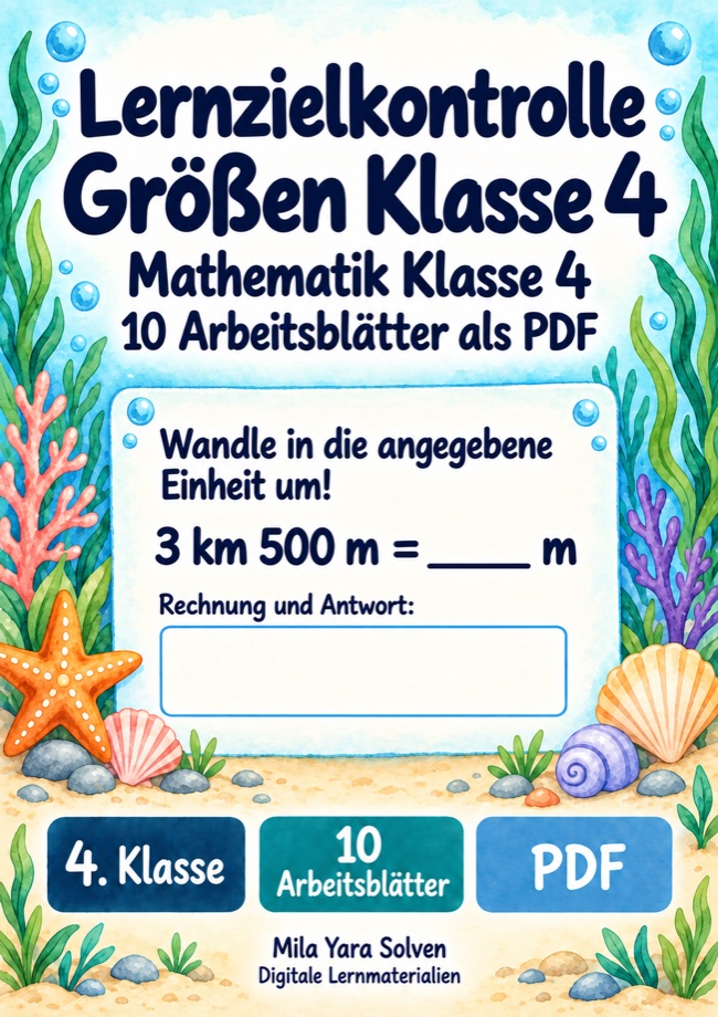 Cover: Lernzielkontrolle Größen