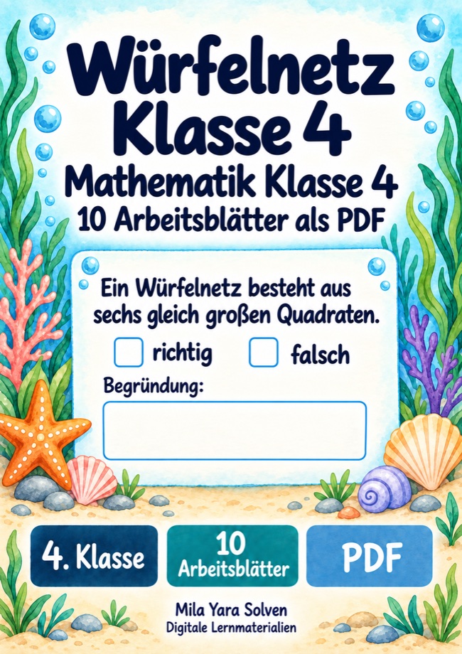 Cover: Würfelnetz