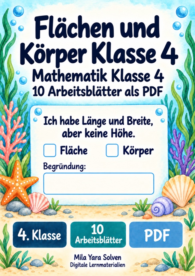 Cover: Flächen und Körper