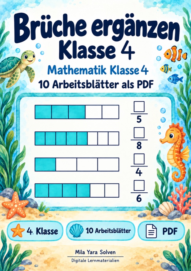 Cover: Brüche ergänzen