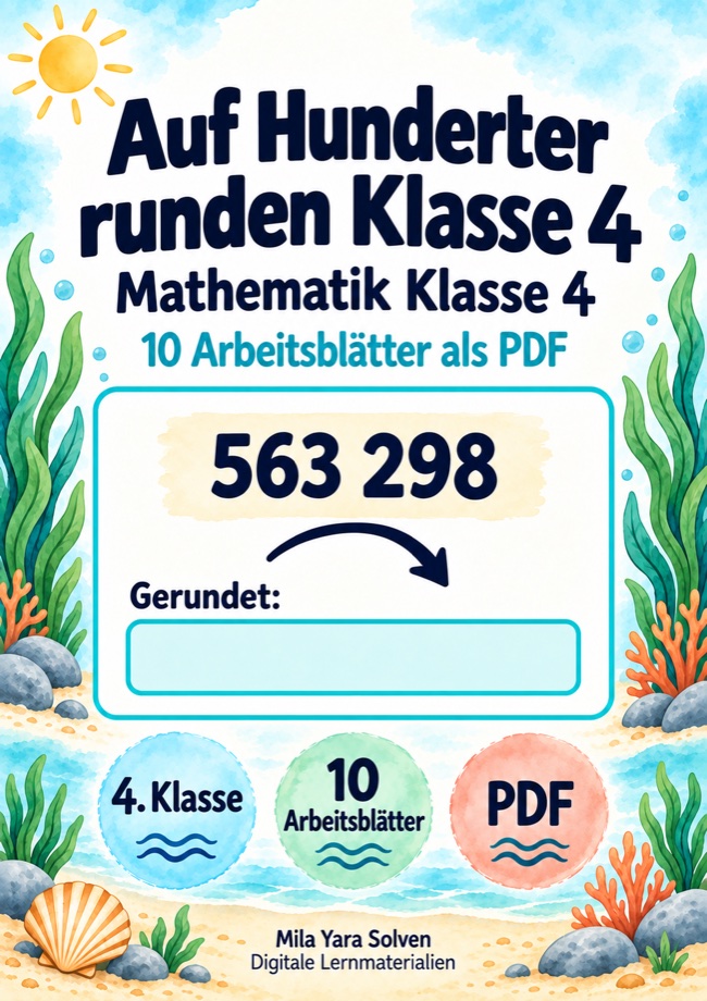 Cover: Auf Hunderter runden