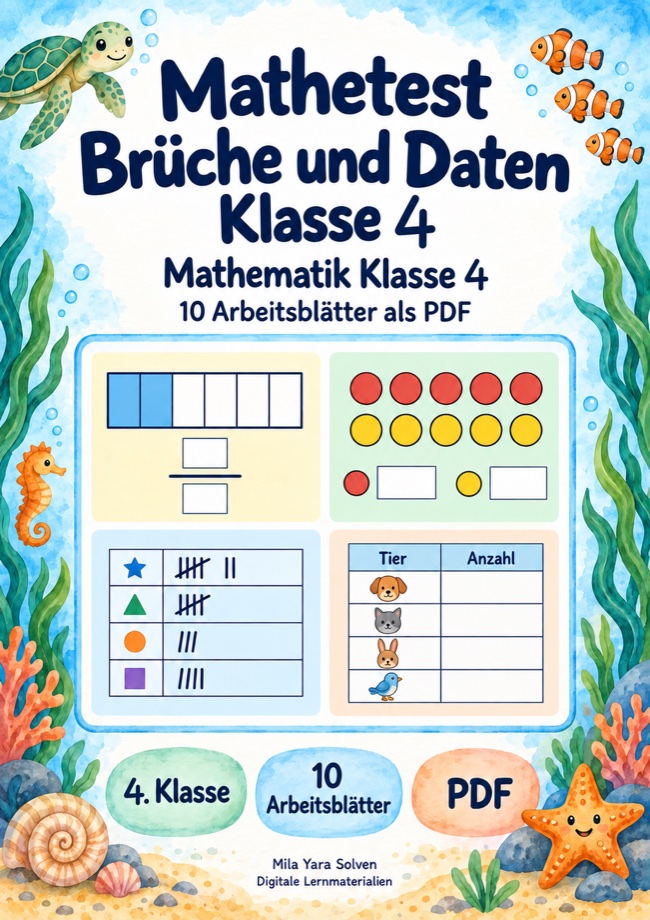 Cover: Mathetest Brüche und Daten