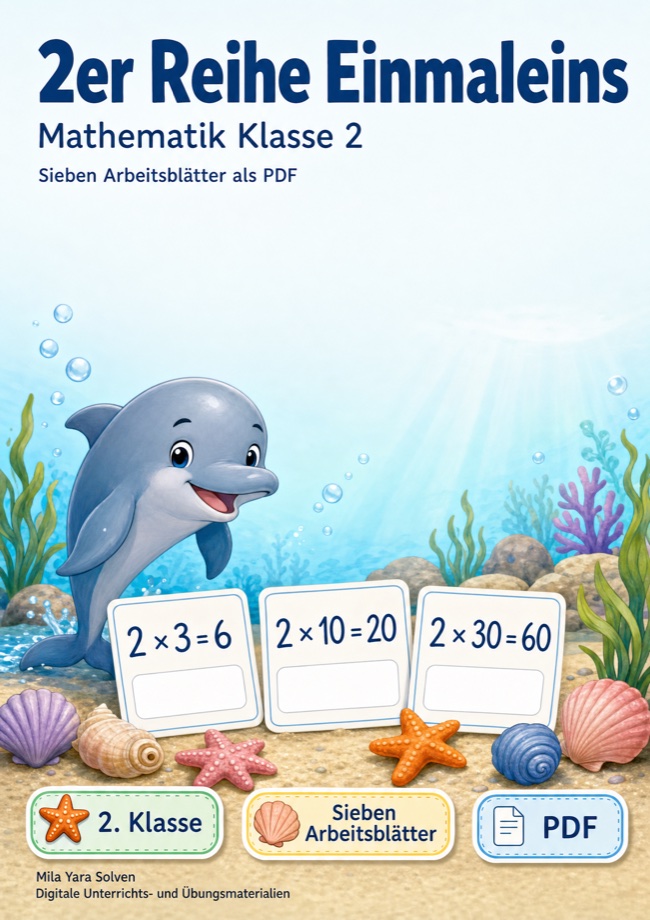 Cover: 2er Reihe Einmaleins
