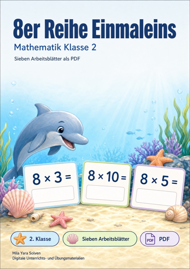 Cover: 8er Reihe Einmaleins