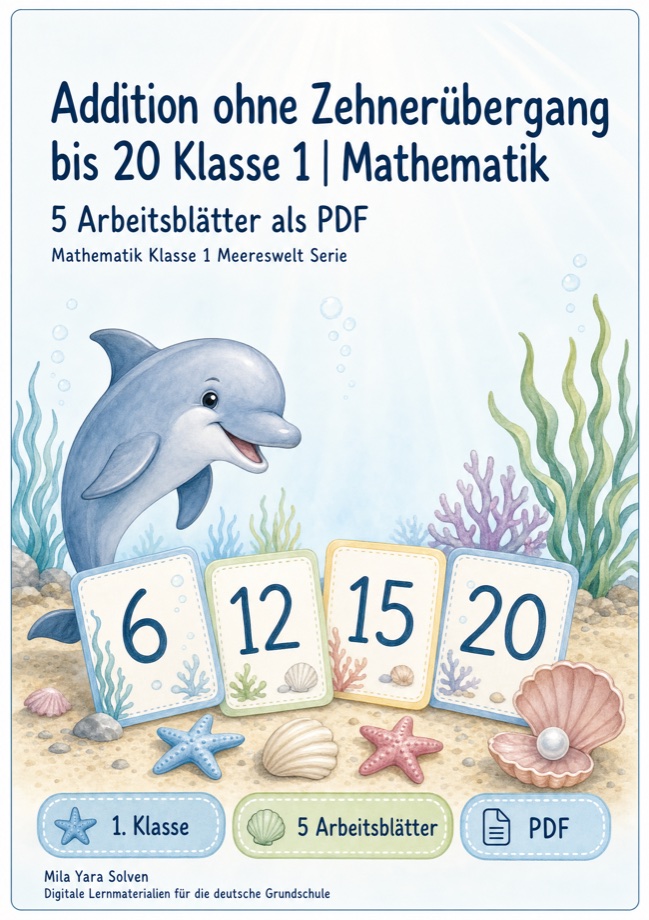 Cover: Addition ohne Zehnerübergang bis 20