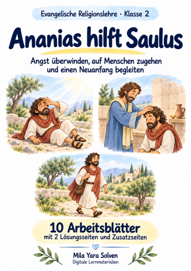 Cover: Ananias hilft Saulus
