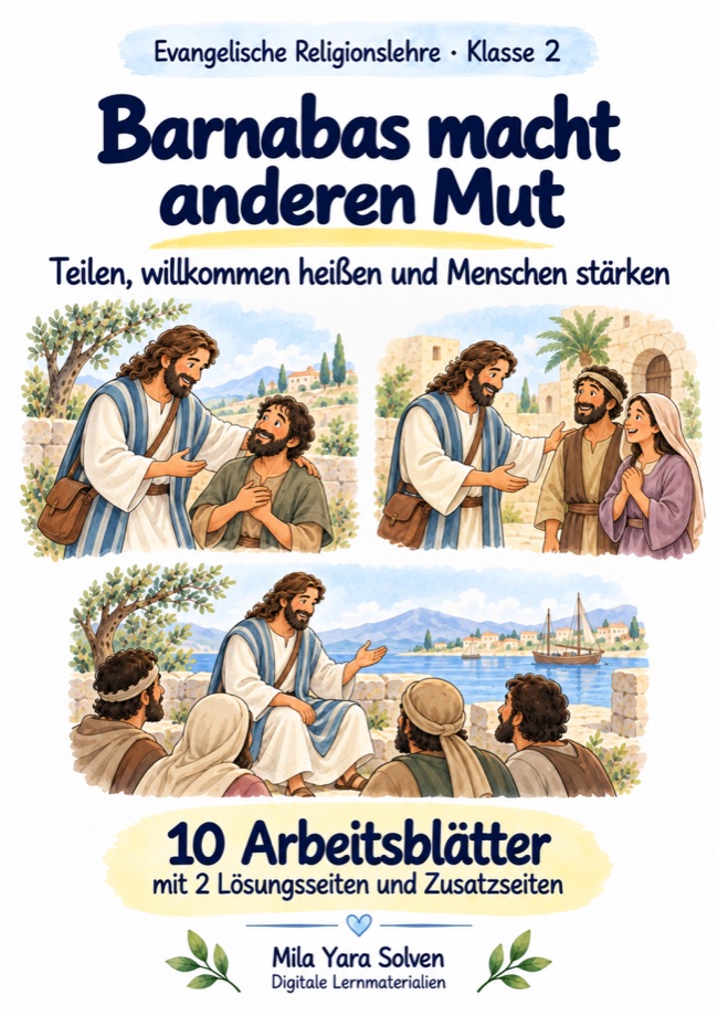 Cover: Barnabas macht anderen Mut