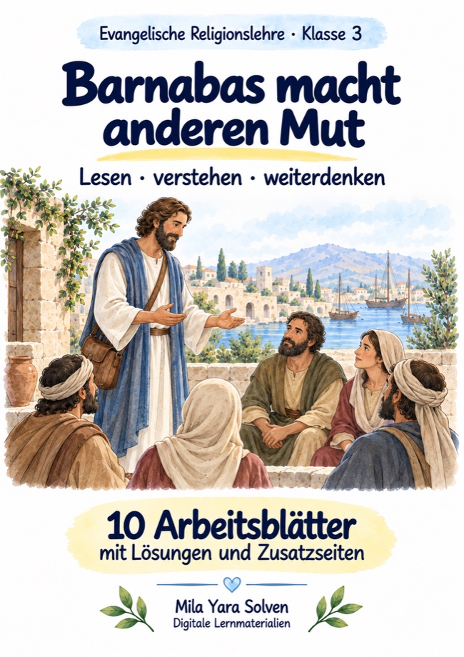 Cover: Barnabas macht anderen Mut