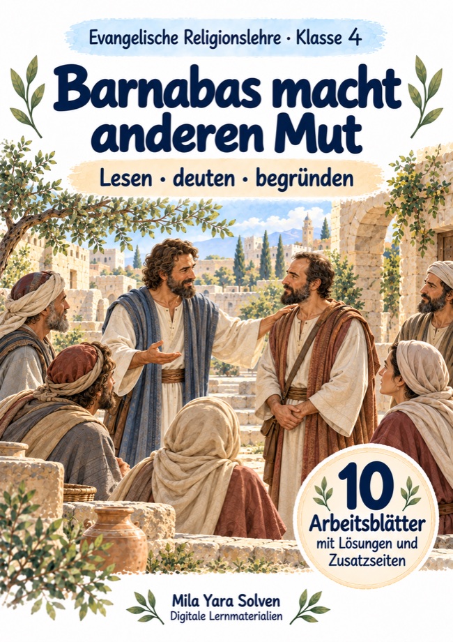 Cover: Barnabas macht anderen Mut