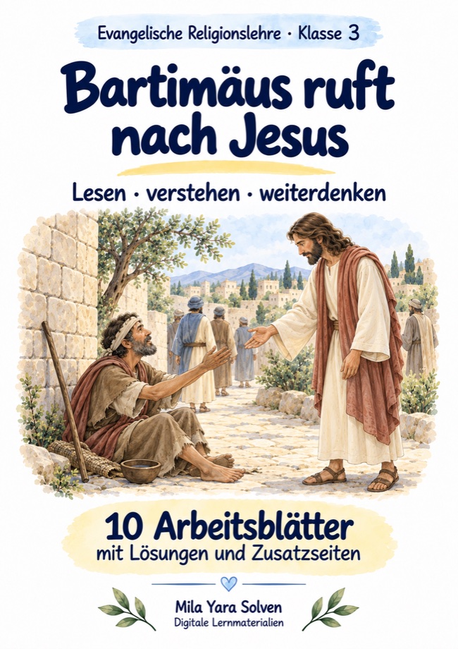 Cover: Bartimäus ruft nach Jesus