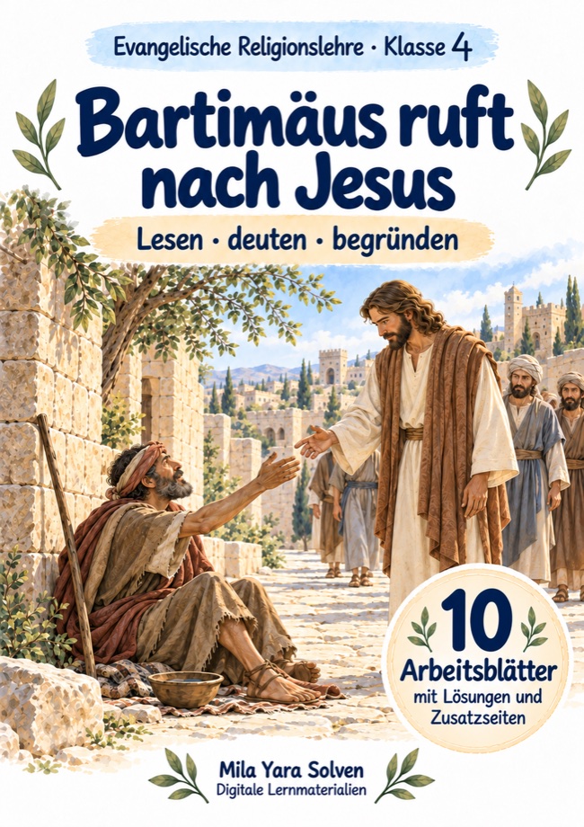 Cover: Bartimäus ruft nach Jesus