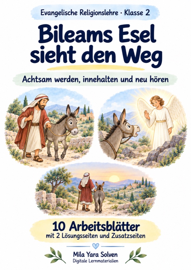Cover: Bileams Esel sieht den Weg